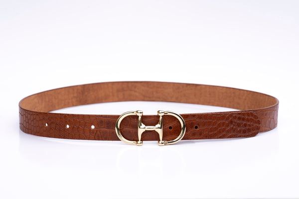 Ceinture cavalière doré